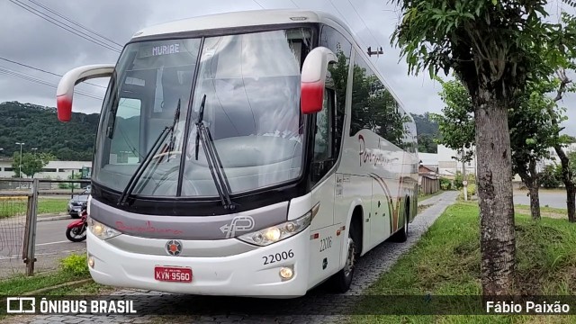 Paraibuna Transportes 22006 na cidade de Juiz de Fora, Minas Gerais, Brasil, por Fábio Paixão. Número da foto: #12451202.