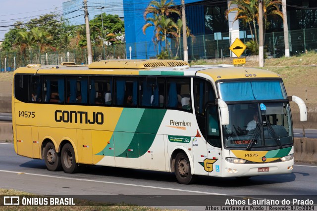 Empresa Gontijo de Transportes 14575 na cidade de Resende, Rio de Janeiro, Brasil, por Athos Lauriano do Prado. Número da foto: #12451078.