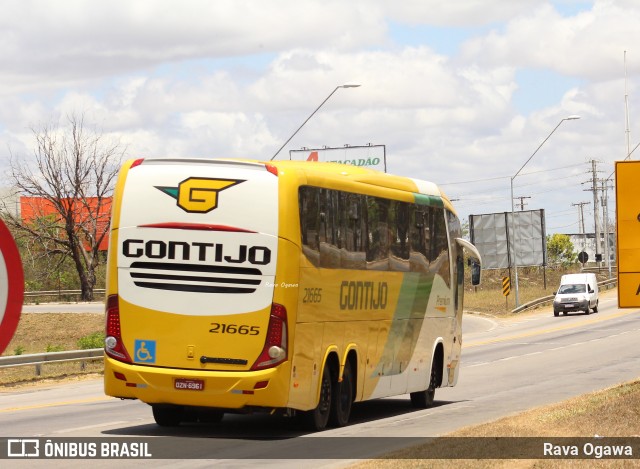 Empresa Gontijo de Transportes 21665 na cidade de Vitória da Conquista, Bahia, Brasil, por Rava Ogawa. Número da foto: #12450913.