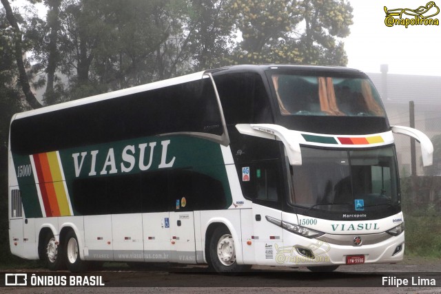 Viasul - Auto Viação Venâncio Aires 15000 na cidade de Gramado, Rio Grande do Sul, Brasil, por Filipe Lima. Número da foto: #12452798.