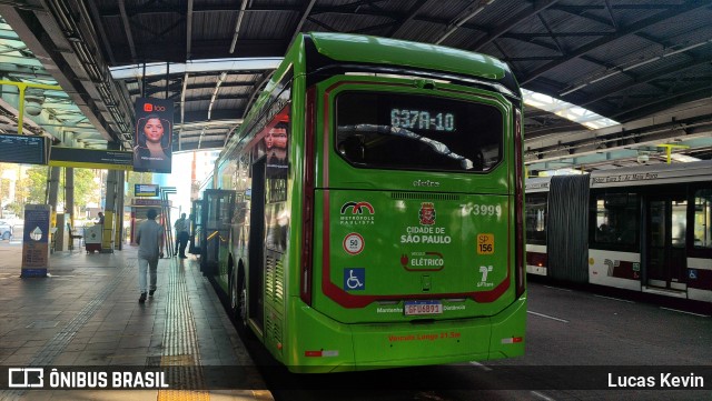Viação Metrópole Paulista - Zona Sul 7 3999 na cidade de São Paulo, São Paulo, Brasil, por Lucas Kevin. Número da foto: #12450301.
