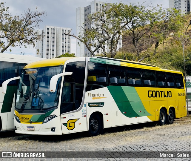 Empresa Gontijo de Transportes 15060 na cidade de Belo Horizonte, Minas Gerais, Brasil, por Marcel  Sales. Número da foto: #12452945.