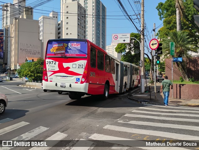 Itajaí Transportes Coletivos 2972 na cidade de Campinas, São Paulo, Brasil, por Matheus Duarte Souza. Número da foto: #12451719.