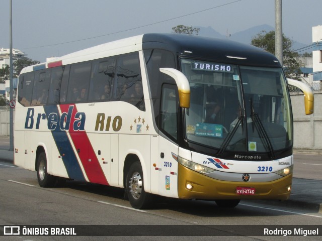 Breda Rio 3780 na cidade de Rio de Janeiro, Rio de Janeiro, Brasil, por Rodrigo Miguel. Número da foto: #12451630.