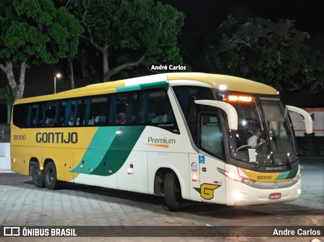 Empresa Gontijo de Transportes 18000 na cidade de Maceió, Alagoas, Brasil, por Andre Carlos. Número da foto: #12450654.
