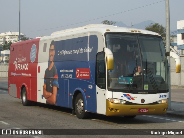 Breda Rio 3820 na cidade de Rio de Janeiro, Rio de Janeiro, Brasil, por Rodrigo Miguel. Número da foto: #12451629.