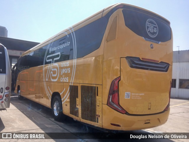 Marcopolo  na cidade de São Paulo, São Paulo, Brasil, por Douglas Nelson de Oliveira. Número da foto: #12450880.