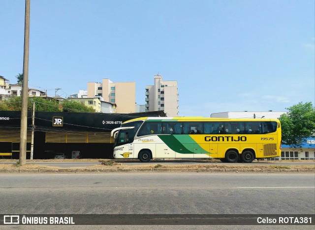 Empresa Gontijo de Transportes 19575 na cidade de Ipatinga, Minas Gerais, Brasil, por Celso ROTA381. Número da foto: #12452675.