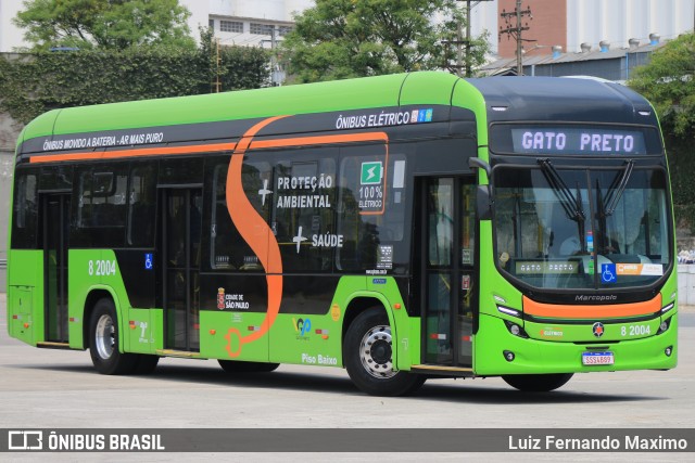 Viação Gato Preto 8 2004 na cidade de São Paulo, São Paulo, Brasil, por Luiz Fernando Maximo. Número da foto: #12452504.