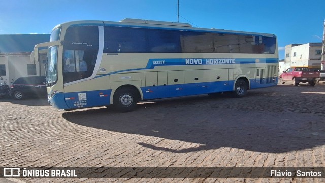 Viação Novo Horizonte 1033311 na cidade de Barra da Estiva, Bahia, Brasil, por Flávio  Santos. Número da foto: #12452163.