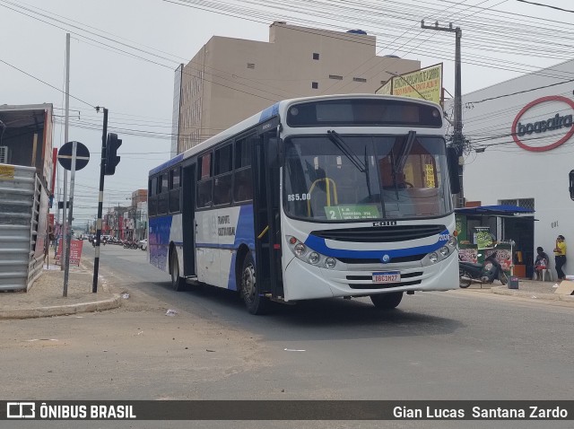 Transvida Transporte Coletivo 2036 na cidade de Ji-Paraná, Rondônia, Brasil, por Gian Lucas  Santana Zardo. Número da foto: #12451250.