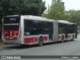 Viação Metrópole Paulista - Zona Sul 7 3924 na cidade de São Paulo, São Paulo, Brasil, por Mateus C.  Cardoso. Número da foto: #12450858.