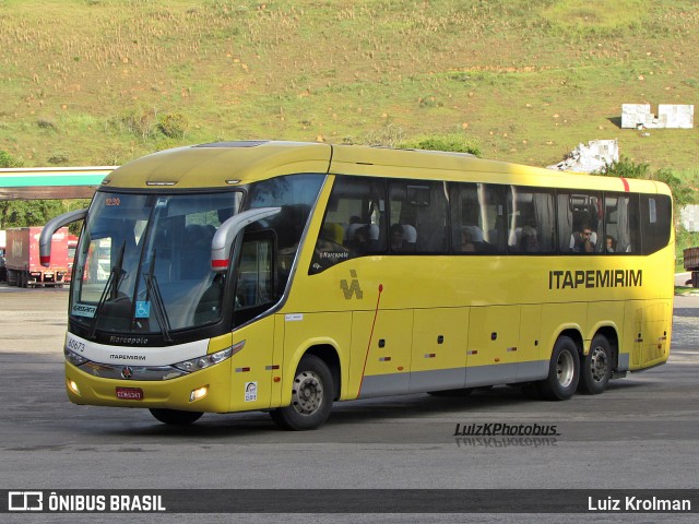 Viação Itapemirim 60673 na cidade de Juiz de Fora, Minas Gerais, Brasil, por Luiz Krolman. Número da foto: #12473976.