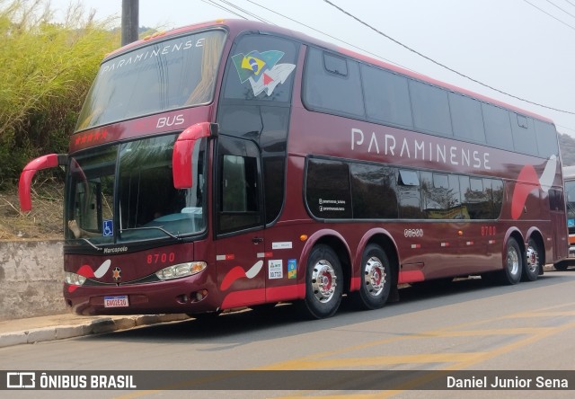Viação Paraminense 8700 na cidade de Ouro Preto, Minas Gerais, Brasil, por Daniel Junior Sena. Número da foto: #12473488.