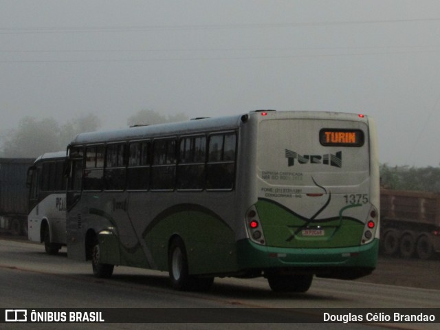 Turin Transportes 1375 na cidade de Congonhas, Minas Gerais, Brasil, por Douglas Célio Brandao. Número da foto: #12474004.