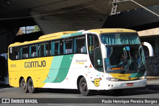 Empresa Gontijo de Transportes 14145 na cidade de Belo Horizonte, Minas Gerais, Brasil, por Paulo Henrique Pereira Borges. Número da foto: #12474635.