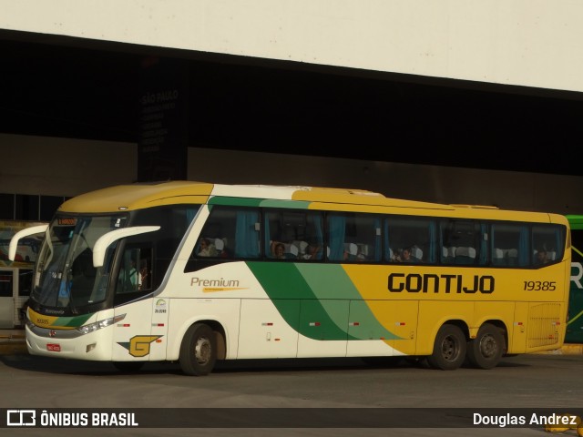 Empresa Gontijo de Transportes 19385 na cidade de Goiânia, Goiás, Brasil, por Douglas Andrez. Número da foto: #12475727.