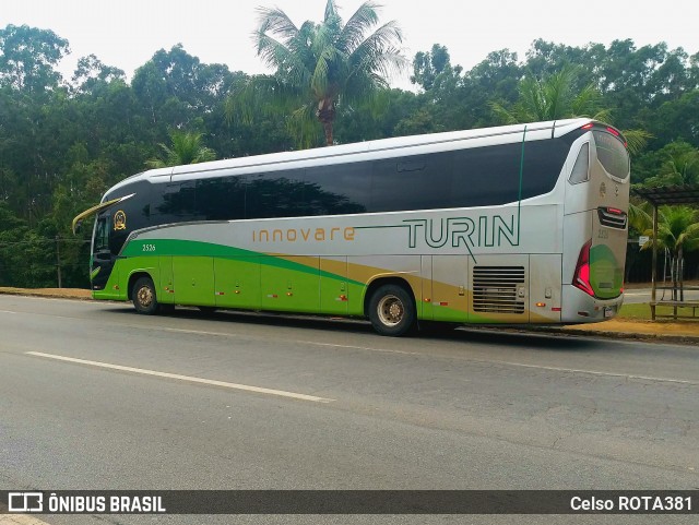 Turin Transportes 2526 na cidade de Ipatinga, Minas Gerais, Brasil, por Celso ROTA381. Número da foto: #12476874.