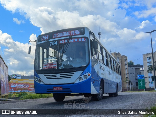 Viação Forte AF-75407 na cidade de Ananindeua, Pará, Brasil, por Silas Bahia Monteiro. Número da foto: #12475680.