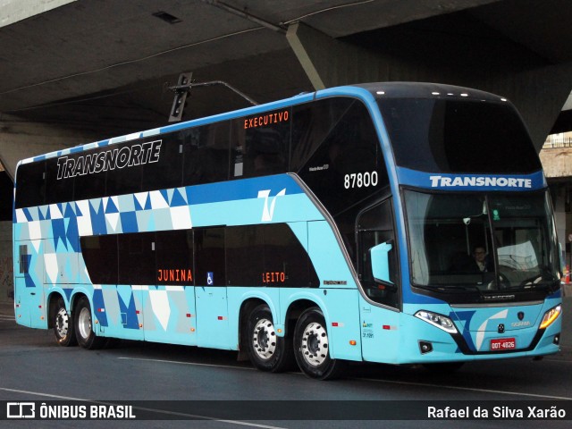 Transnorte - Transporte e Turismo Norte de Minas 87800 na cidade de Belo Horizonte, Minas Gerais, Brasil, por Rafael da Silva Xarão. Número da foto: #12476082.