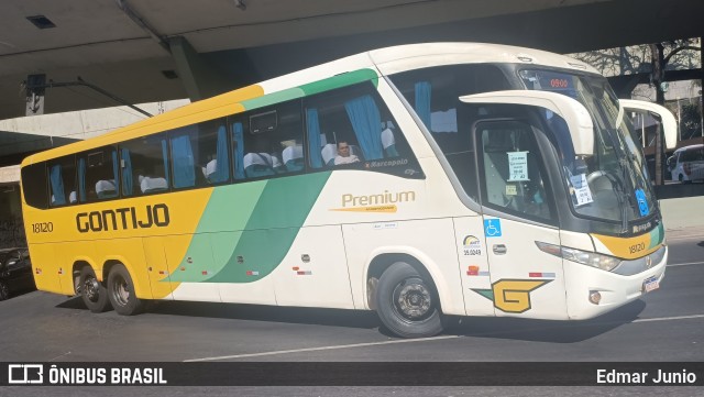 Empresa Gontijo de Transportes 18120 na cidade de Belo Horizonte, Minas Gerais, Brasil, por Edmar Junio. Número da foto: #12477571.