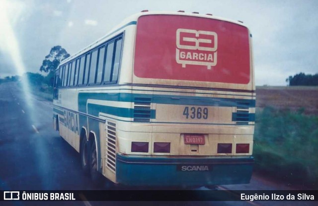Viação Garcia 4369 na cidade de Cascavel, Paraná, Brasil, por Eugênio Ilzo da Silva. Número da foto: #12476593.