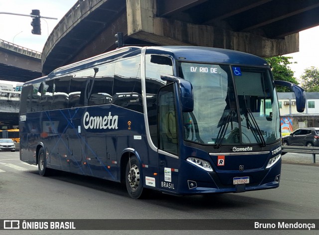 Viação Cometa 721538 na cidade de Rio de Janeiro, Rio de Janeiro, Brasil, por Bruno Mendonça. Número da foto: #12477585.