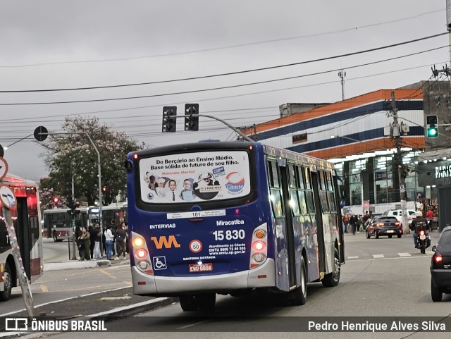 Viação Miracatiba 15.830 na cidade de São Paulo, São Paulo, Brasil, por Pedro Henrique Alves Silva. Número da foto: #12476817.