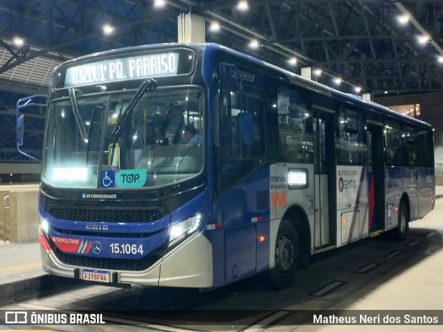 Viação Miracatiba 15.1064 na cidade de São Paulo, São Paulo, Brasil, por Matheus Neri dos Santos. Número da foto: #12477229.
