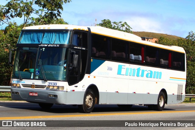 Emtram 3930 na cidade de Barra do Piraí, Rio de Janeiro, Brasil, por Paulo Henrique Pereira Borges. Número da foto: #12476914.
