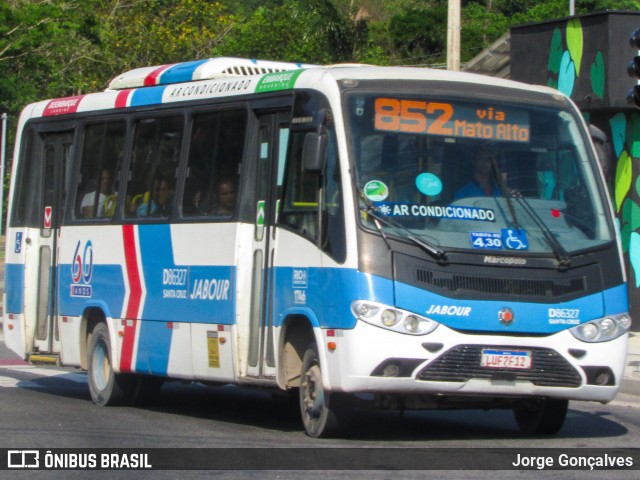 Auto Viação Jabour D86327 na cidade de Rio de Janeiro, Rio de Janeiro, Brasil, por Jorge Gonçalves. Número da foto: #12476836.
