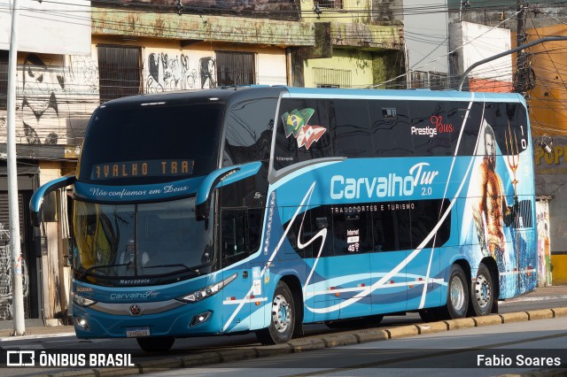 Carvalho Tur Transportes e Turismo 1009 na cidade de Belém, Pará, Brasil, por Fabio Soares. Número da foto: #12476014.