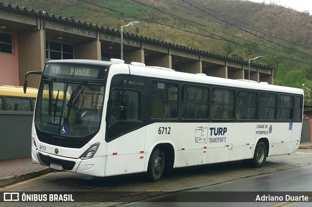 Turb Petrópolis > Turp -Transporte Urbano de Petrópolis 6712 na cidade de Petrópolis, Rio de Janeiro, Brasil, por Adriano Duarte. Número da foto: #12476081.