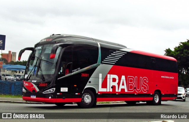 Lirabus 26001 na cidade de São Paulo, São Paulo, Brasil, por Ricardo Luiz. Número da foto: #12479568.