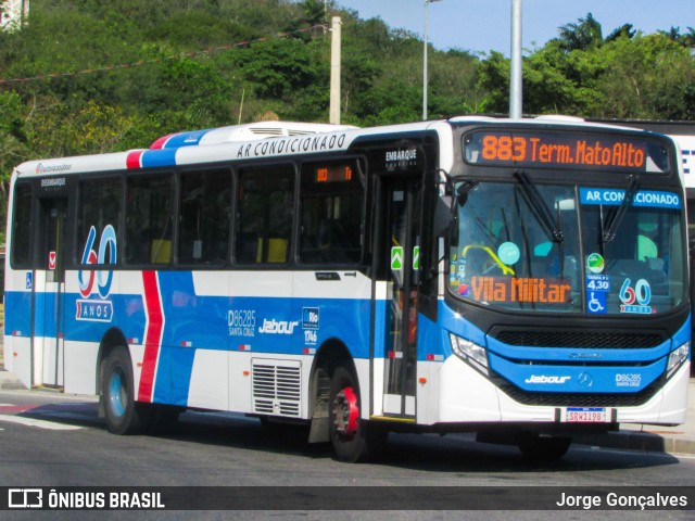 Auto Viação Jabour D86285 na cidade de Rio de Janeiro, Rio de Janeiro, Brasil, por Jorge Gonçalves. Número da foto: #12478481.