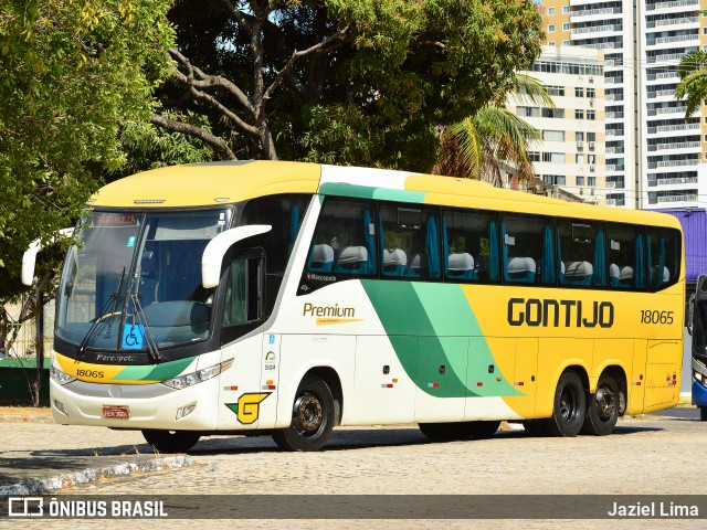Empresa Gontijo de Transportes 18065 na cidade de Fortaleza, Ceará, Brasil, por Jaziel Lima. Número da foto: #12479811.