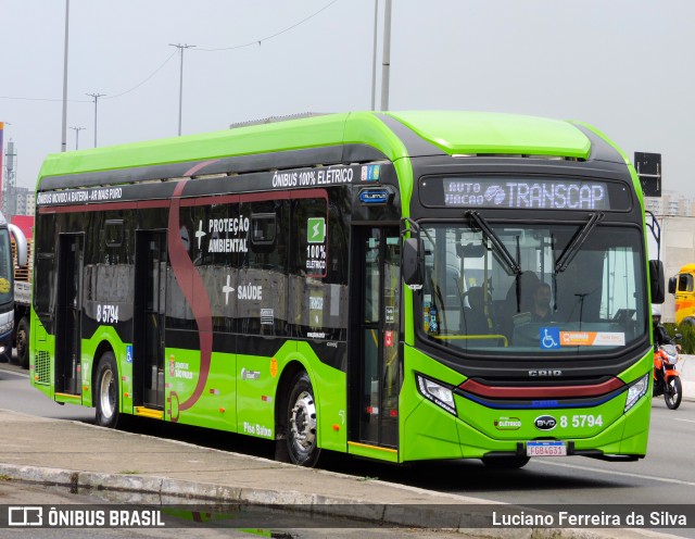 Auto Viação Transcap >> Auto Bless Transportes 8 5794 na cidade de São Paulo, São Paulo, Brasil, por Luciano Ferreira da Silva. Número da foto: #12478743.