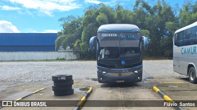 Viação Cidade Sol 8700 na cidade de Cruz das Almas, Bahia, Brasil, por Flávio  Santos. Número da foto: #12478400.