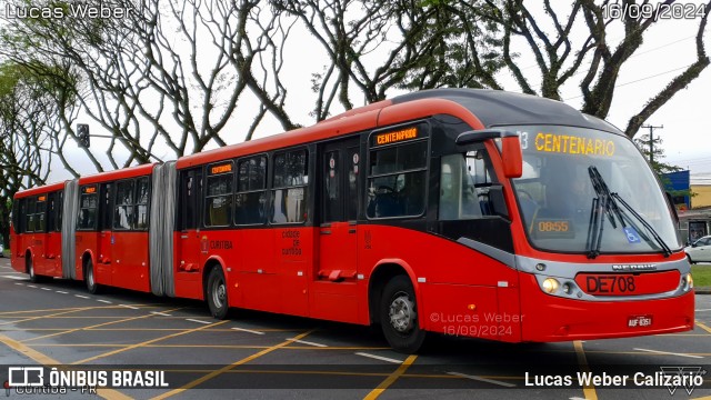 Cristo Rei > CCD Transporte Coletivo > SPE Via Mobilidade S/A DE708 na cidade de Curitiba, Paraná, Brasil, por Lucas Weber Calizario. Número da foto: #12478168.