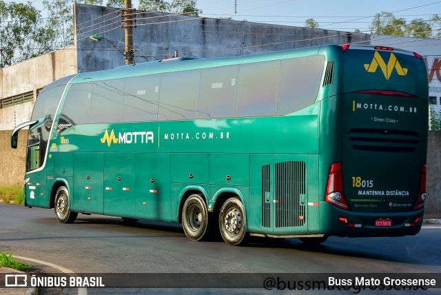 Viação Motta 18015 na cidade de Cuiabá, Mato Grosso, Brasil, por Buss Mato Grossense. Número da foto: #12480020.