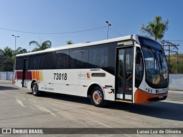 Novix Bus 73018 na cidade de Duque de Caxias, Rio de Janeiro, Brasil, por Lucas Luz de Oliveira. Número da foto: #12478728.