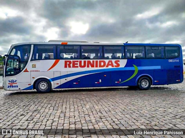 Reunidas Transportes Coletivos 29805 na cidade de Caçador, Santa Catarina, Brasil, por Luiz Henrique Panisson. Número da foto: #12478644.