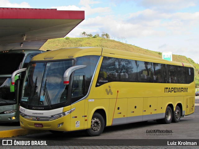 Viação Itapemirim 60673 na cidade de Juiz de Fora, Minas Gerais, Brasil, por Luiz Krolman. Número da foto: #12479892.