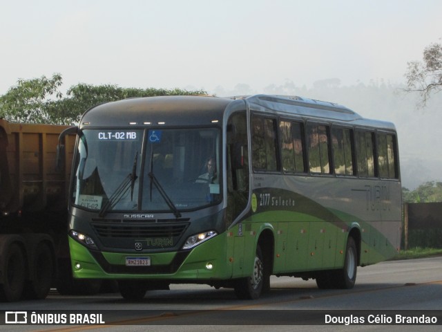 Turin Transportes 2177 na cidade de Congonhas, Minas Gerais, Brasil, por Douglas Célio Brandao. Número da foto: #12479608.