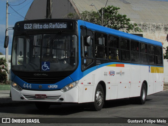 Consórcio Recife 444 na cidade de Recife, Pernambuco, Brasil, por Gustavo Felipe Melo. Número da foto: #12477957.