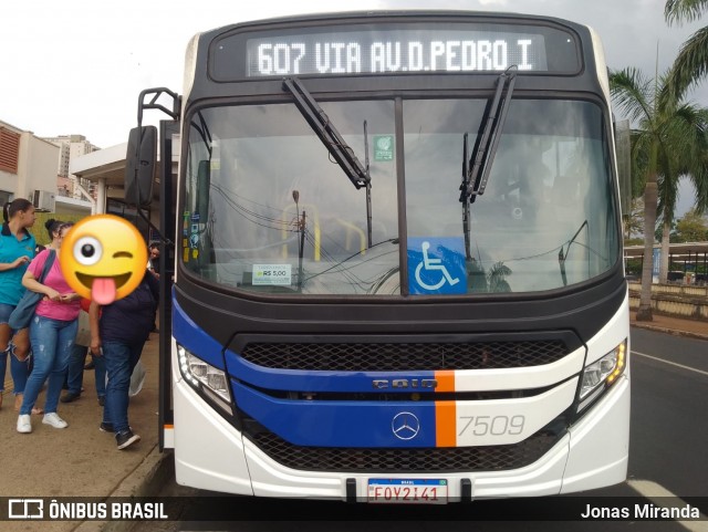 Transcorp 7509 na cidade de Ribeirão Preto, São Paulo, Brasil, por Jonas Miranda. Número da foto: #12478855.