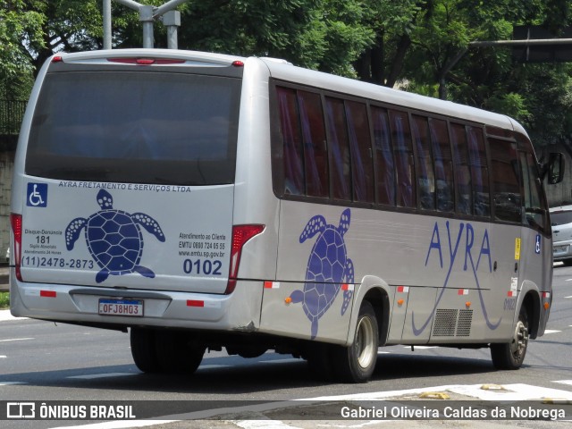 Ayra Fretamento 0102 na cidade de São Paulo, São Paulo, Brasil, por Gabriel Oliveira Caldas da Nobrega. Número da foto: #12478933.