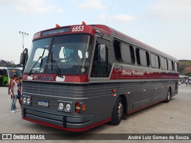 Ônibus Particulares 6853 na cidade de Duque de Caxias, Rio de Janeiro, Brasil, por André Luiz Gomes de Souza. Número da foto: #12480391.