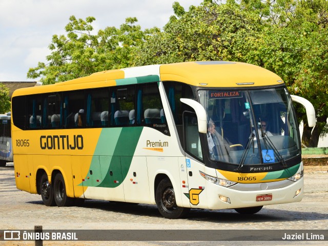 Empresa Gontijo de Transportes 18065 na cidade de Fortaleza, Ceará, Brasil, por Jaziel Lima. Número da foto: #12479815.