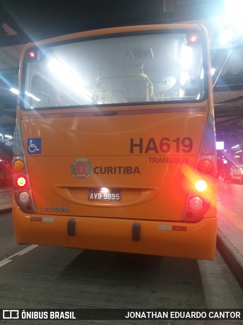 Auto Viação Redentor HA619 na cidade de Curitiba, Paraná, Brasil, por JONATHAN EDUARDO CANTOR. Número da foto: #12478856.